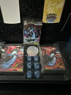 2025 Pokemon MEP Ultra Premium Collection 023 MEGA CHARIZARD X EX Sealed Promo C - Image 3