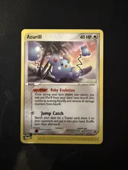 Azurill 31/100 Sandstorm Uncommon Pokemon TCG - Image 1