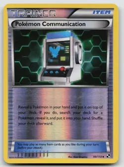 Pokemon Communication 99/114 Reverse Holo Black & White Pokemon LP - Image 1