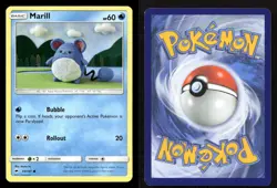 Marill 34/147 Burning Shadows NM/M Pokemon - Image 3