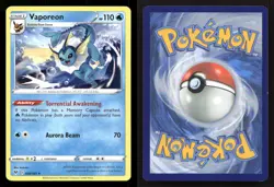 Vaporeon 030/185 Vivid Voltage LP Pokemon - Image 3