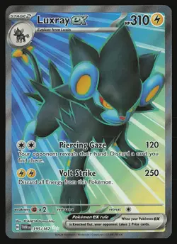SV06: Twilight Masquerade Luxray ex #195/167 Pokemon Card - Image 1