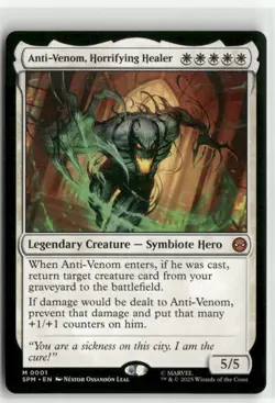 Anti-Venom, Horrifying Healer - Spider-Man MTG NM - Image 1