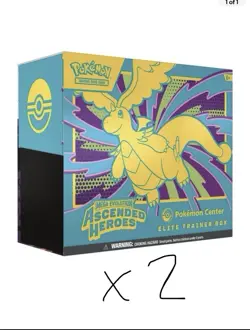 2x Pokemon Center ETB Ascended Heroes Confirmed Shipped!! - Image 1