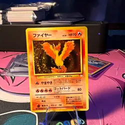 The Pokemon Company Moltres 146 Mystery of the Fossils Holo Rare JP 70 HP - Image 1