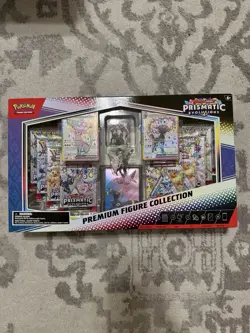 Pokemon Prismatic Evolutions Premium Figure Collection New Sealed IN HAND - Image 1