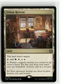 Urban Retreat - Spider-Man MTG NM - Image 1