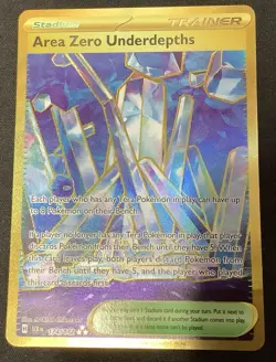 Area Zero Underdepths - 174/142 - Pokemon Stellar Crown Secret Rare NM - Image 1