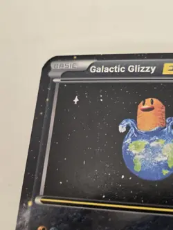 CUSTOM GALACTIC GLIZZY POKEMON CARD CC DIGLETT IN SPACE SATIRE POKEMON - Image 5