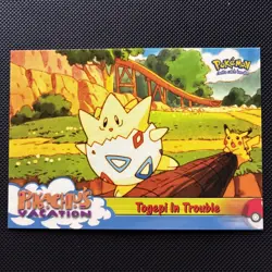 Pokemon TCG Togepi in Trouble Pokemon Topps Pikachu's Vacation 45 - Image 1