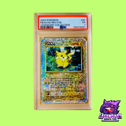 🏆 2002 POKEMON LEGENDARY COLLECTION #86 PIKACHU-REVERSE FOIL PSA 1 🏆 - Image 1