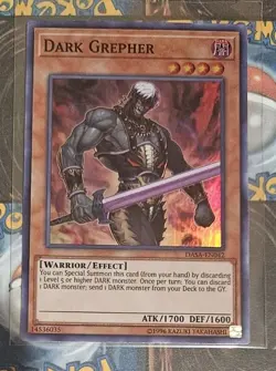 Dark Grepher DASA-EN042 Dark Saviors Unlimited Yugioh Tcg - Image 1