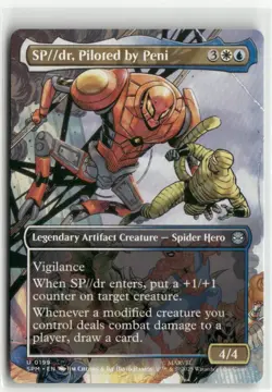 SP//dr, Piloted by Peni Borderless - Spider-Man MTG NM - Image 1