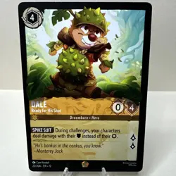 Dale Ready For His Shot Legendary 22/204 Non Holo Disney Lorcana Wilds Unknown - Image 1