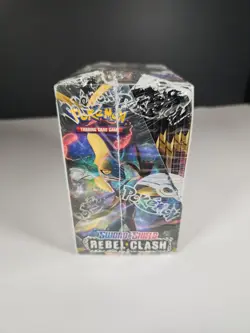 Rebel Clash Booster Box Pokemon Sword & Shield Factory Sealed - Image 4