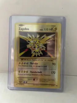 Pokemon TCG Zapdos Evolutions 42/108 Reverse Holo Holo Rare - Image 1