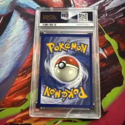 1999 Pokemon Game Poliwrath Holo 13/102 PSA 8 - Image 2