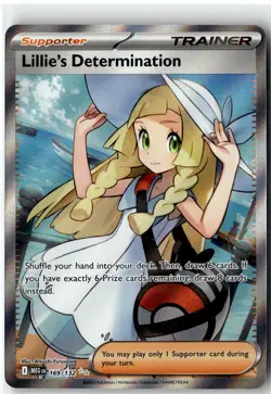 Lillie's Determination [MEG - 169/132] Ultra Rare ME01: Mega Evolution EN NM - Image 1