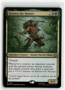 Kraven the Hunter - Spider-Man MTG NM - Image 1