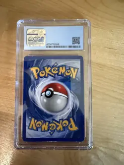 CGC 8 Vaporeon Holo #12 Jungle Unlimited 1999 Pokemon - Image 2
