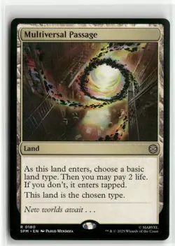 Multiversal Passage - Spider-Man MTG NM - Image 1