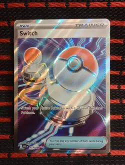 2025 Pokemon TCG Switch 123/94 PFL Full Art Ultra Rare NM💥💥 PACK FRESH 💥💥 - Image 5