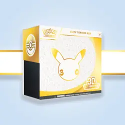 Pokemon Center ETB Elite Trainer Box 30th Anniversary Celebration Sealed PRESALE - Image 1