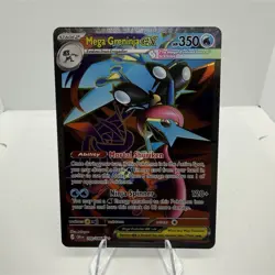 The Pokemon Company Mega Greninja EX 100/086 CRIM Ultra Rare Holo English 350HP - Image 1