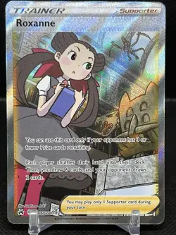 Pokemon TCG Roxanne Crown Zenith: Galarian Gallery GG66/GG70 Holo Ultra Rare - Image 1