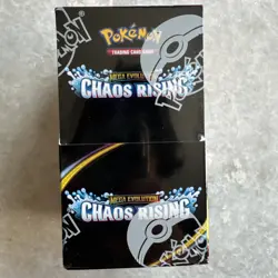 Pokemon TCG: Chaos Rising Half Booster Box (18 Packs) - New & Sealed ✅ - Image 1
