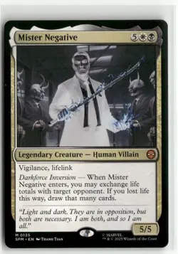 Mister Negative - Spider-Man MTG NM - Image 1