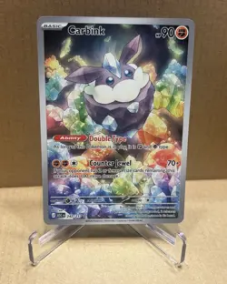 Carbink 242/217 Sv: Stellar Crown Illustration Rare Full Art Holo - Image 1