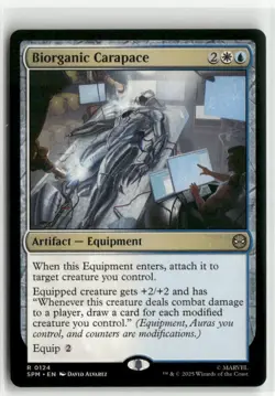 Biorganic Carapace - Spider-Man MTG NM - Image 1