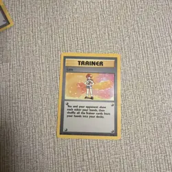 Trainer Lass 075/102 Rare Base Set Pokemon Unlimited - Image 1