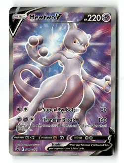 Mewtwo V SWSH229 Holo P Sword & Shield Promo Pokemon NM - Image 1