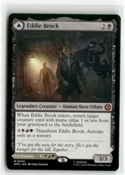 Eddie Brock - Spider-Man MTG NM - Image 1