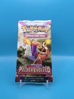 Pokemon Paldea Evolved Scarlet Violet Sealed Booster Pack - Image 1