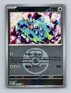 Terapagos 178 Pokemon Ascended Heroes Reverse Holo Rare Love Ball Card NM+ - Image 1