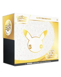 PRESALE Pokemon 30th Celebration ETB SHIPS 9/16 ELITE TRAINER BOX ANNIVERSARY - Image 1
