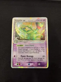 Sceptile EX Holo Crystal Guardians 96/100 Delta Species MP Pokemon TCG 2006 - Image 2