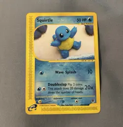 Pokemon TCG Squirtle 131/165 Expedition Base Set Common - Image 1