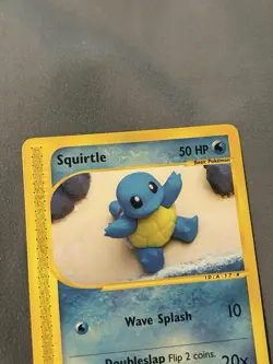 Pokemon TCG Squirtle 131/165 Expedition Base Set Common - Image 3
