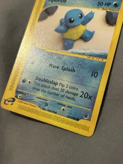Pokemon TCG Squirtle 131/165 Expedition Base Set Common - Image 5