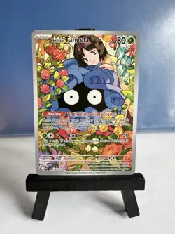 Pokemon TCG Erika's Tangela Full Art Holo Basic 80 HP ASC 218/217 English - Image 1