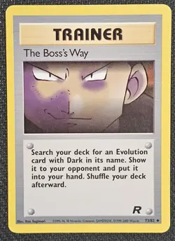 2000 Pokemon - Team Rocket The Boss's Way #73/82 - Image 1
