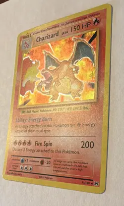 Pokemon TCG Charizard 11/108 Evolutions Holo Rare English 150 HP 2016 - Image 3