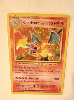 Pokemon TCG Charizard 11/108 Evolutions Holo Rare English 150 HP 2016 - Image 5