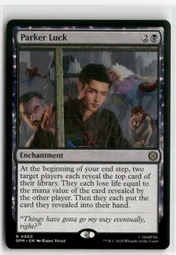 Parker Luck - Spider-Man MTG NM - Image 1