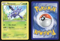 Heracross 8/149 Uncommon Boundaries Crossed Pokemon Near Mint - Image 3