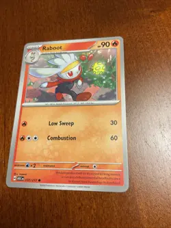 Raboot 037/217 Ascended Heroes Regular Pokemon TCG Card - Image 1